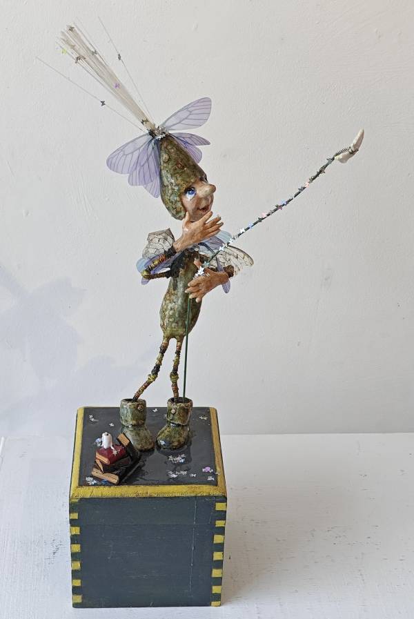 - a , Mixed Media Sculpture by Dorienne Carmel, measuring 42 x 22 cm (H x W) £145